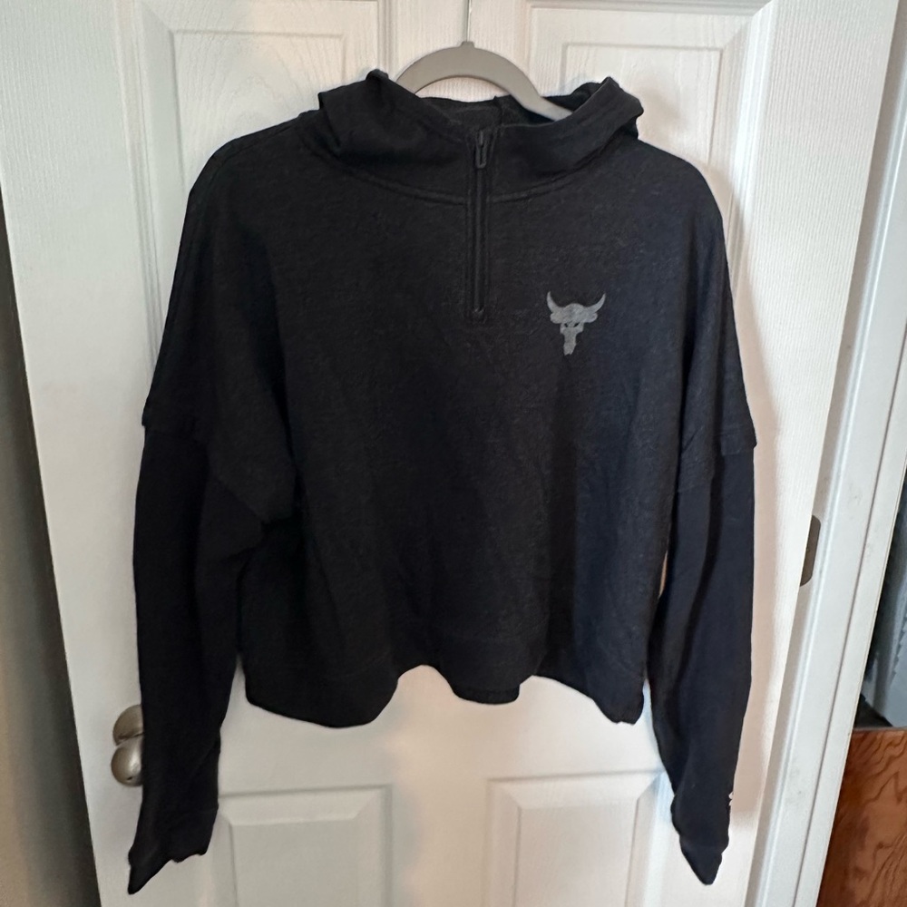 Under Armour Dark Gray Cowl Neck Sweater